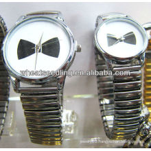 bowknot print stainless steel watch gift sets wholesale wristwatch